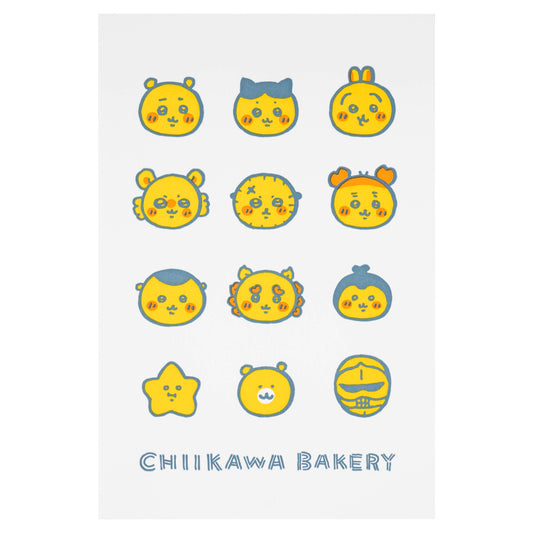 吉伊卡哇麵包店 明信片（小小的臉）