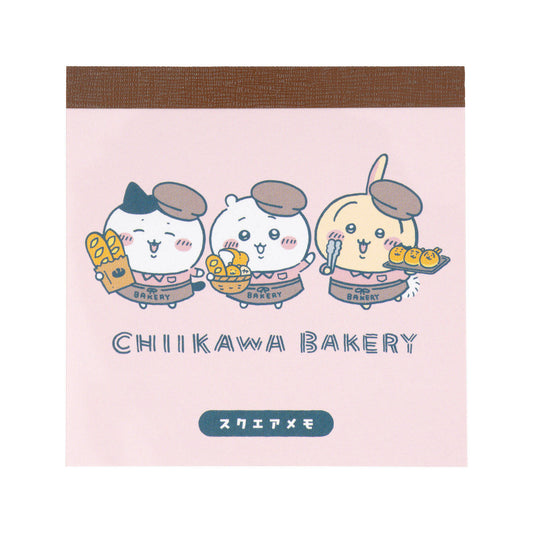 吉伊卡哇麵包店 方形便條紙