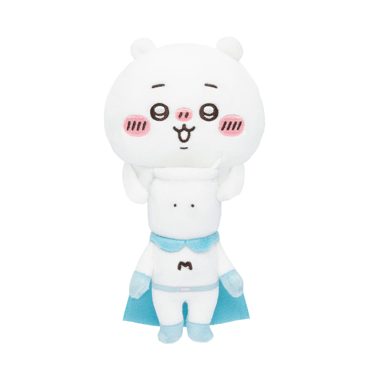 吉伊卡哇 從桌面守護的掛件玩偶 (超好超人與吉伊卡哇)