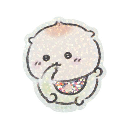 ちいかわ Chiikawa Baby スマホに貼れるサイズのプチステッカー（くりまんじゅう）