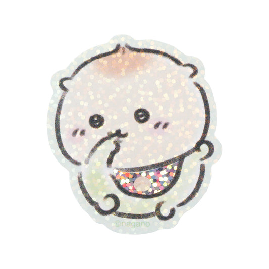 ちいかわ Chiikawa Baby スマホに貼れるサイズのプチステッカー（くりまんじゅう）