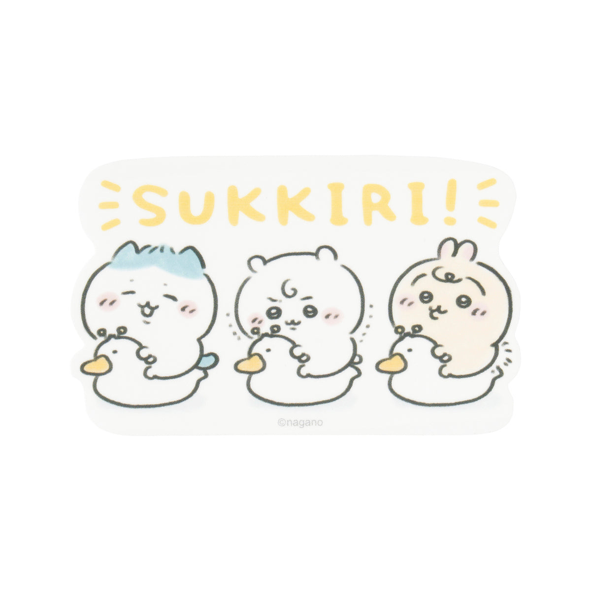 ちいかわ Chiikawa Baby スマホに貼れるサイズのステッカー（SUKKIRI！）