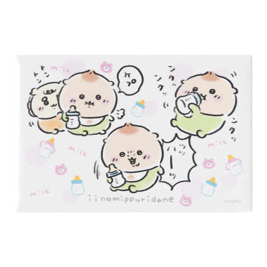 ちいかわ Chiikawa Baby スクエアマグネット（iinomippuridane）
