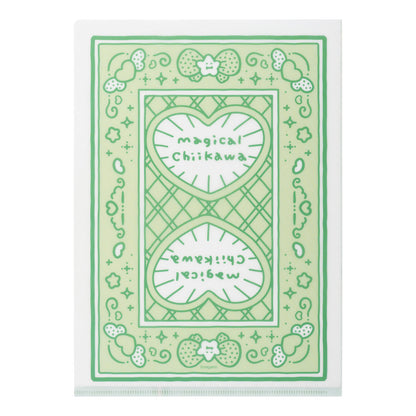 吉伊卡哇 魔法少女吉伊卡哇 撲克牌狀透明文件夾 (栗子饅頭)