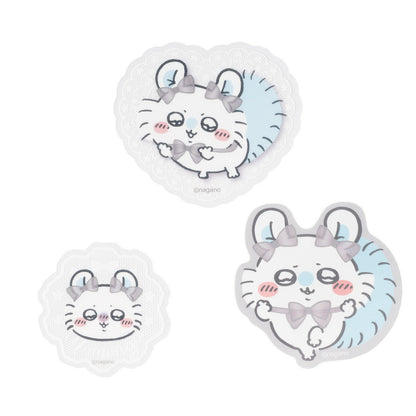 ちいかわ Go!HARAJUKU スマホに貼れるサイズの3枚セットステッカー（リボン モモンガ）