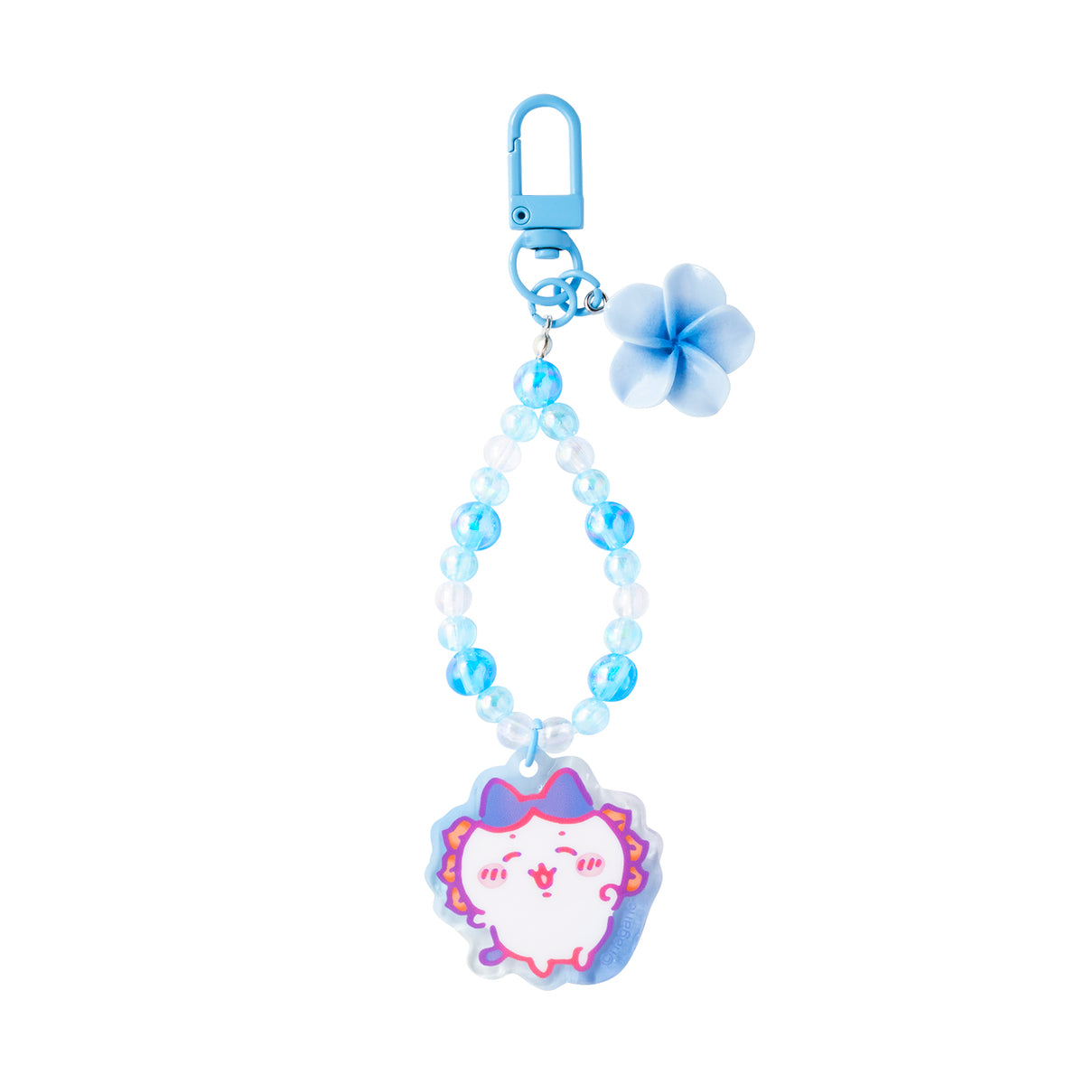 Chiikawa Shisa's Souvenir Shop Acrylic Strap with Beads (Hachiware)