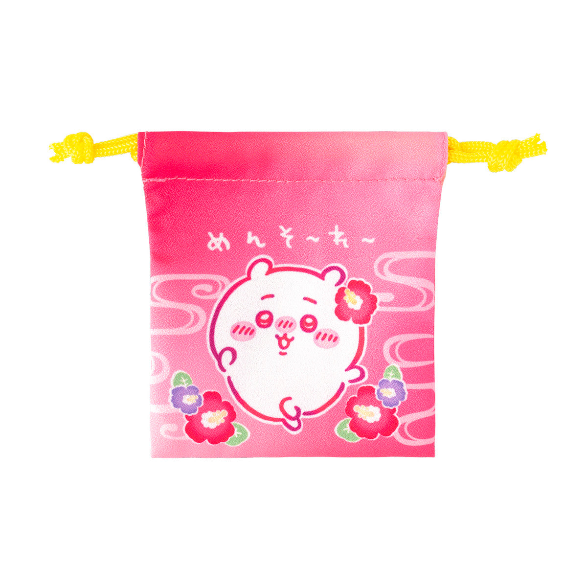 Chiikawa Shisa's Souvenir Shop Mini Drawstring Bag Set of 4 ("Menso-re")