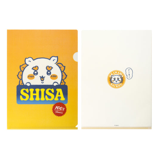 吉伊卡哇 風獅爺紀念品店 全息透明文件夾 (SHISA)