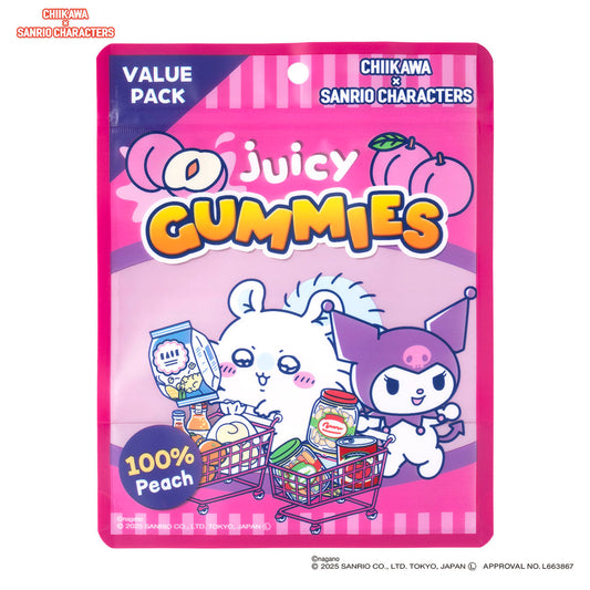 吉伊卡哇 × 三丽鸥角色 超市自封袋 5片装 (飞鼠与酷洛米)