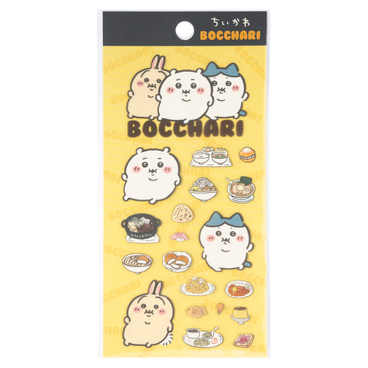 吉伊卡哇 胖嘟嘟食物透明貼紙