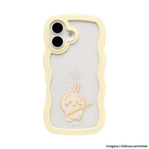 ちいかわ iPhone対応 うねうねケース（うさぎ）