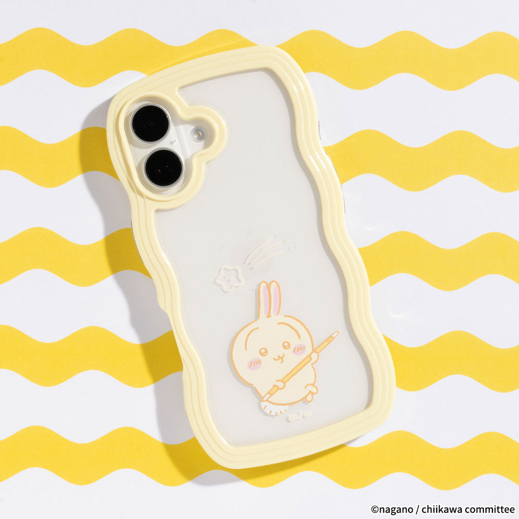 ちいかわ iPhone対応 うねうねケース（うさぎ）