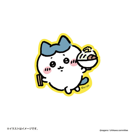 Chiikawa Clear Stickers (Rou Hachiware)