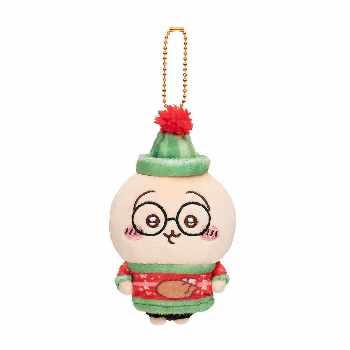 [Pre-order] Chiikawa Happy Holiday Mascot (Usagi) [Shipping starts from late April 2024 (No cancellation allowed in case of delay)]