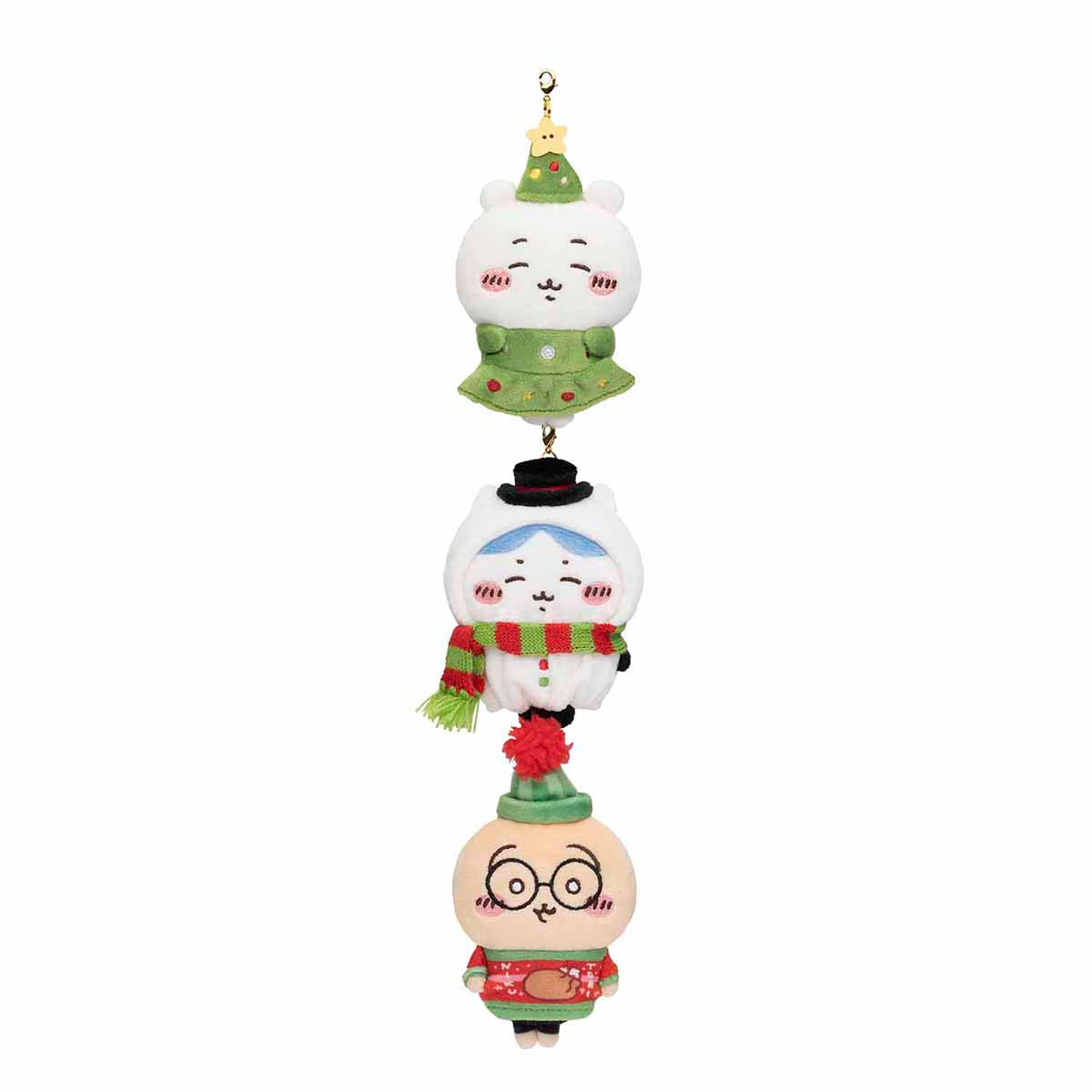 [Pre-order] Chiikawa Happy Holiday Sleepy Bed and Connected Mascot Set (Scheduled for shipment from late April 2024, no cancellations if delayed, cannot be purchased with regular products or with delivery date requests, not eligible for promotions)