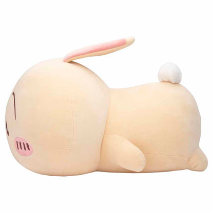 Chiikawa Marshmallow-Like Lying Down Hugging Plush (Nemunemu Usagi)