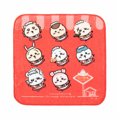 Chiikawa Chiikawa Restaurant Hand Towel (Group)
