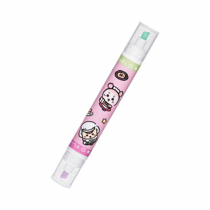 Chiikawa Chiikawa Restaurant Scented 2-Color Markers (Green/Purple)