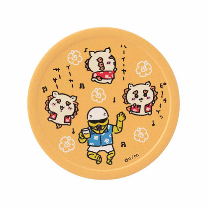 吉伊卡哇 狮萨祭！！！ 美浓陶瓷吸水杯垫（嘻～呜～一）
