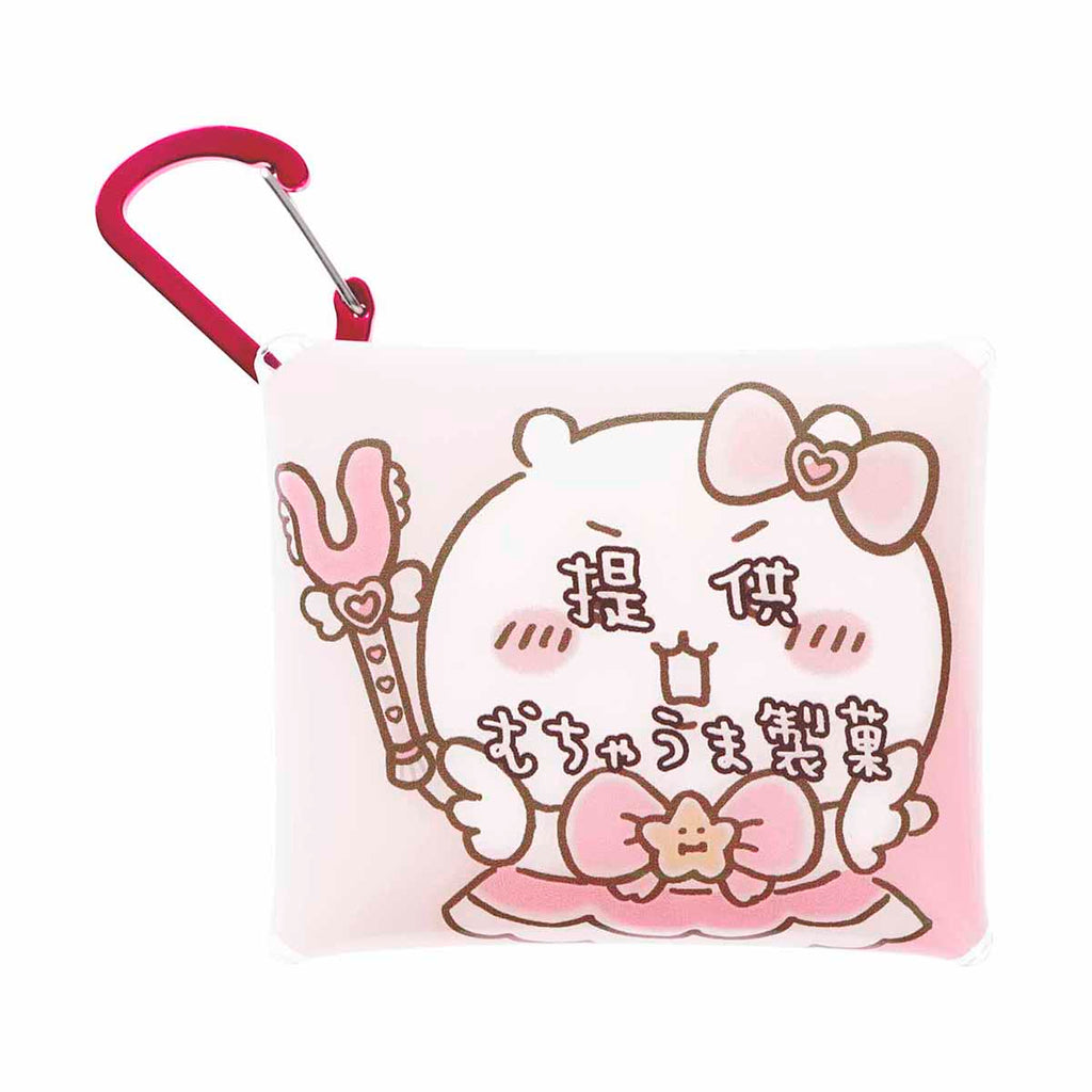Chiikawa Magical Chiikawa Clear Pouch with Carabiner (Muchauma Confectionery)
