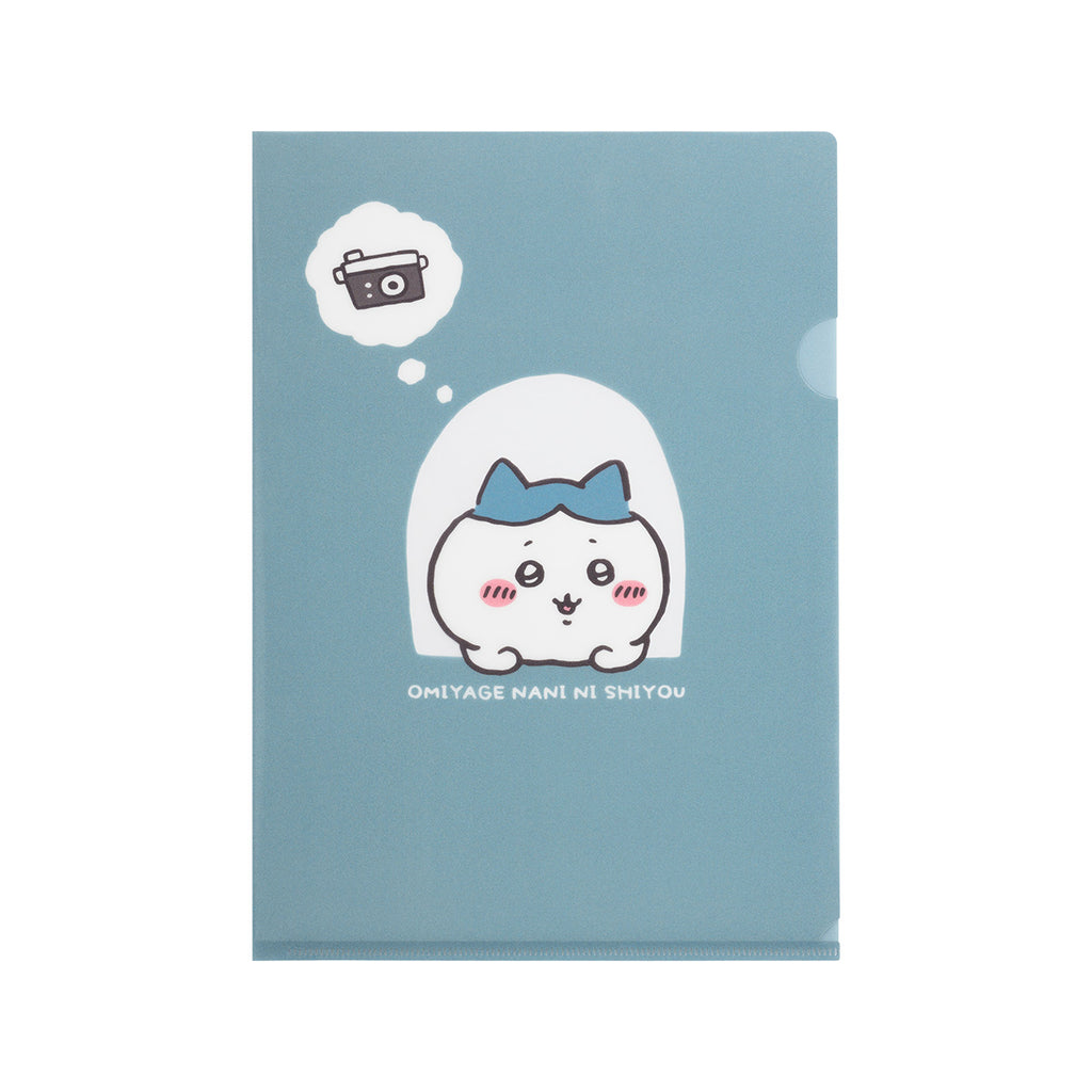 Chiikawa Tokyo Souvenir Clear File (Hachiware from the Window)