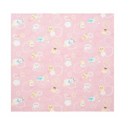 Chiikawa Tokyo Souvenir Small Furoshiki (Pink)