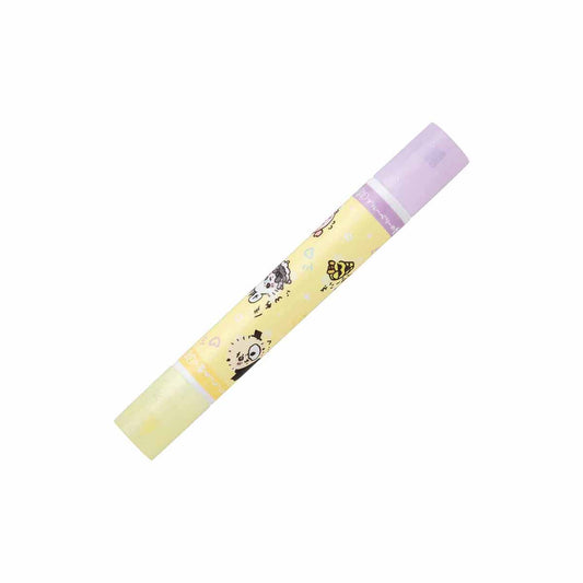 Chiikawa Super Magical Chiikawa Scented 2-Color Markers (Yellow/Purple)