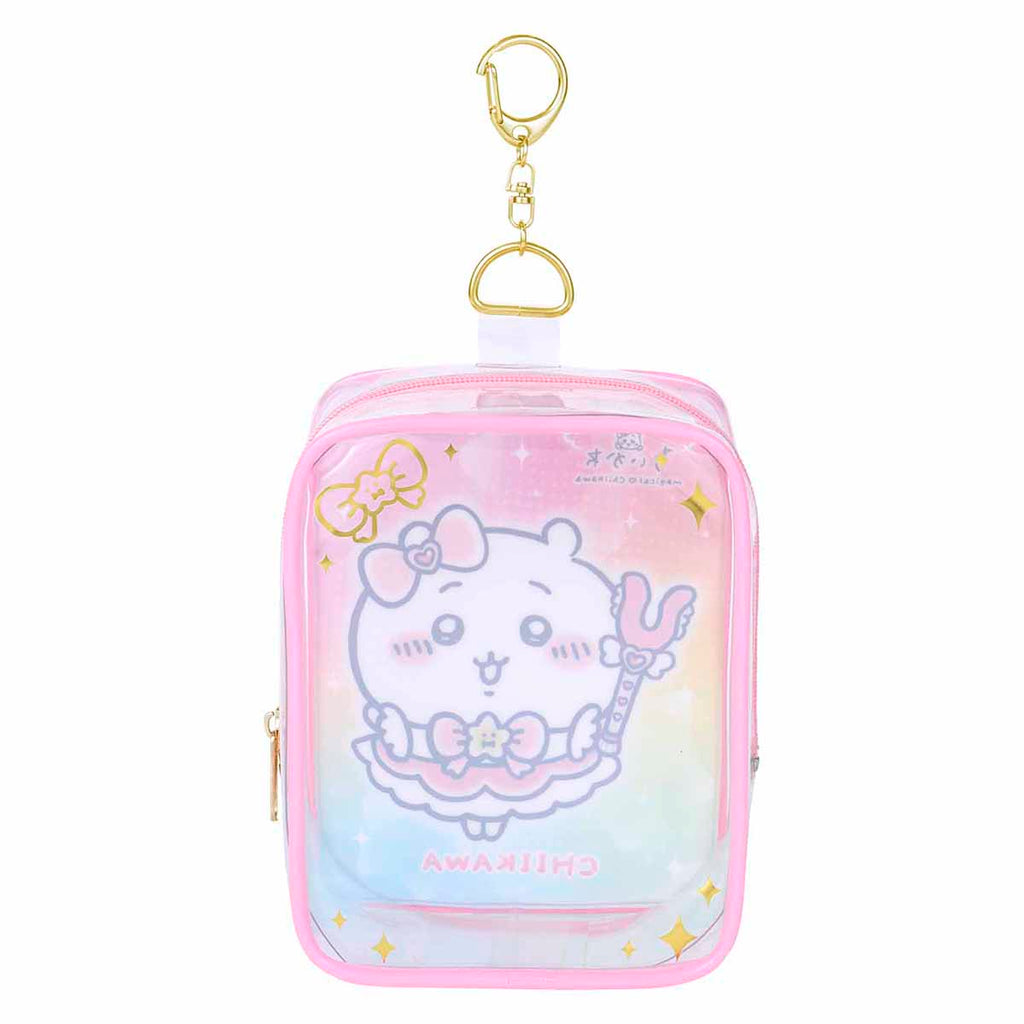 ちいかわ 超まじかるちいかわ マスコットも入る！クリアポーチ（ちいかわ）