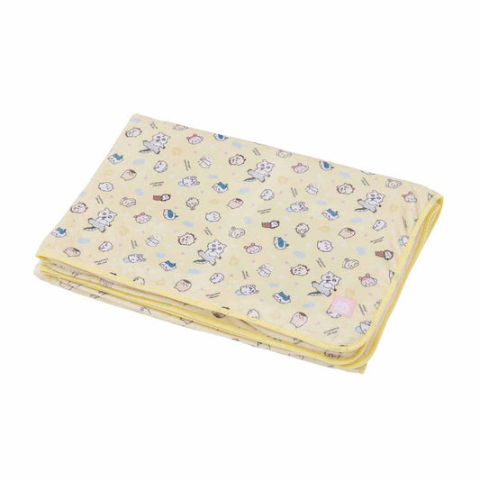 Chiikawa Large Warm Blanket (Pastel Yellow)