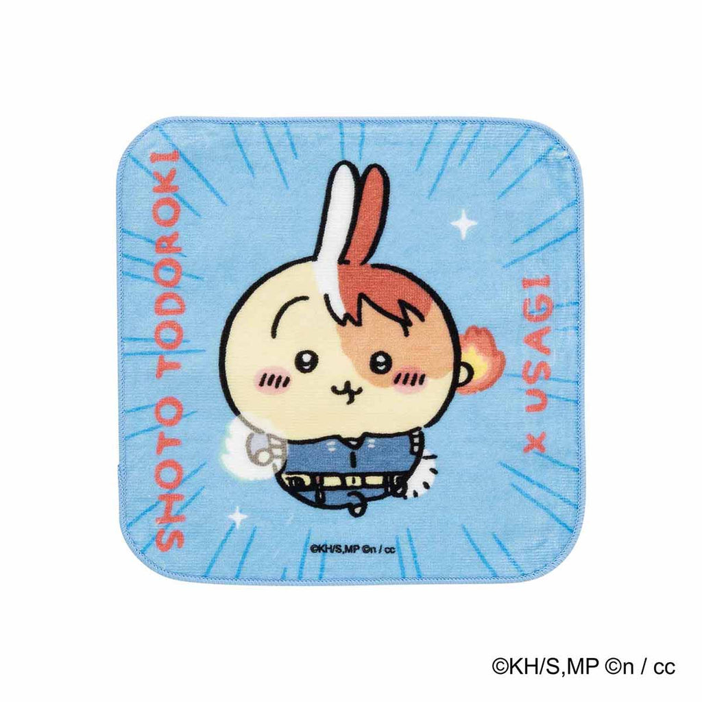 My Hero Academia × Chiikawa Hand Towel (Shoto Todoroki × Usagi)