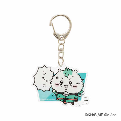 My Hero Academia × Chiikawa Acrylic Key ring (HERO WA NAKANAI)