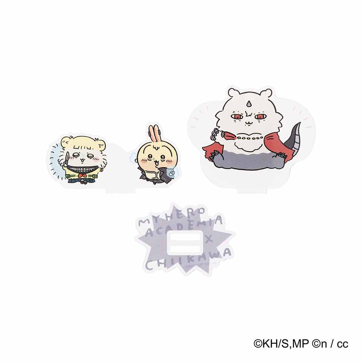 僕のヒーローアカデミア×ちいかわ レイヤーアクリルスタンド（敵＜ヴィラン＞）