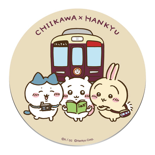 Chiikawa Hankyu Train Mouse Pad