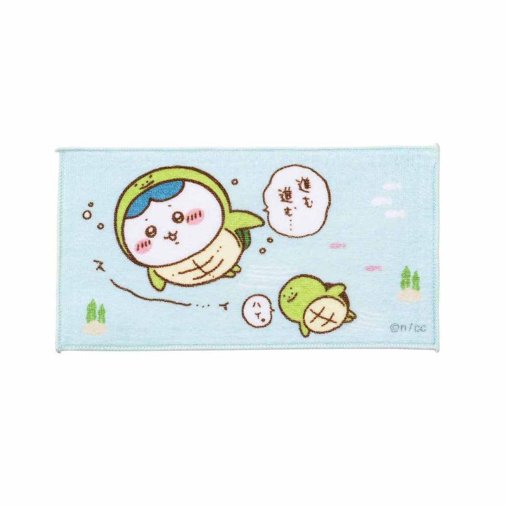ちいかわ水族館 3枚セットタオル（イカのボウシ）