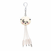 Chiikawa Face Multi-Charge Cable (Rakko)