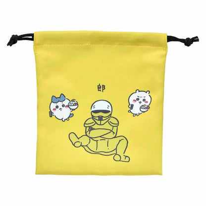 吉伊卡哇 出游好开心！大小适中的抽绳袋（郎）