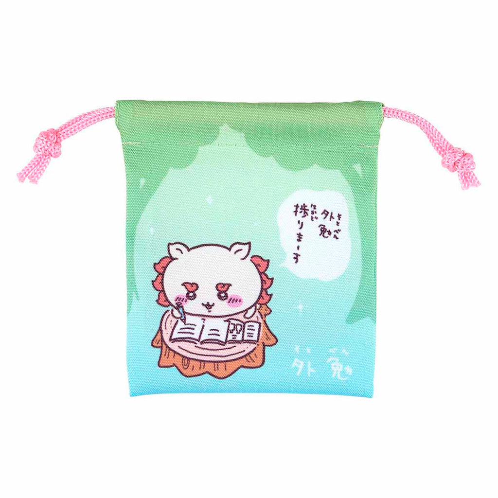 ちいかわ お出かけ楽しみ！な 小分けに便利な2個セットミニ巾着（うさぎとシーサー）
