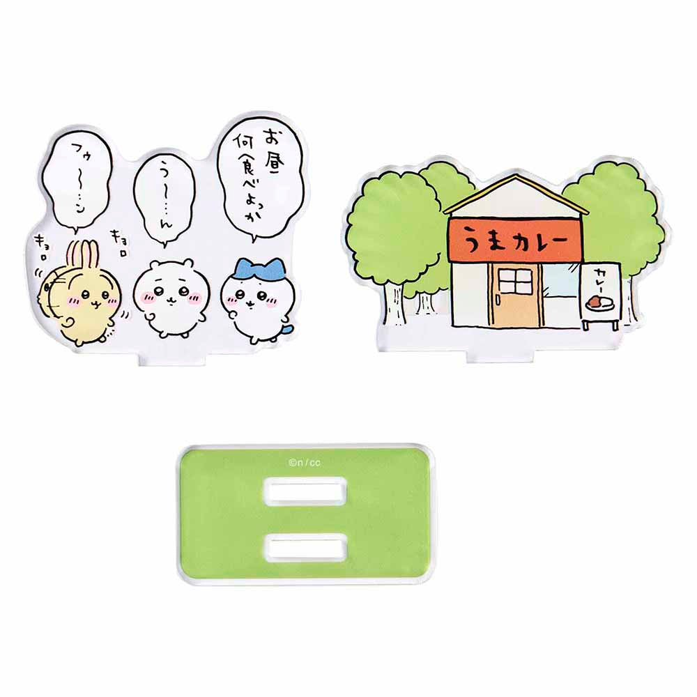 吉伊卡哇 出遊好期待！層次亞克力立牌（咖哩）