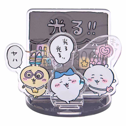 吉伊卡哇 出遊好期待！層次亞克力立牌（發光！！）