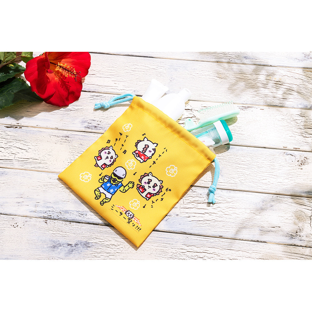 Chiikawa Shisa Festival!!! Perfect Size Drawstring Bag