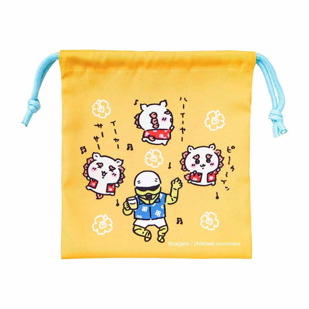 Chiikawa Shisa Festival!!! Perfect Size Drawstring Bag