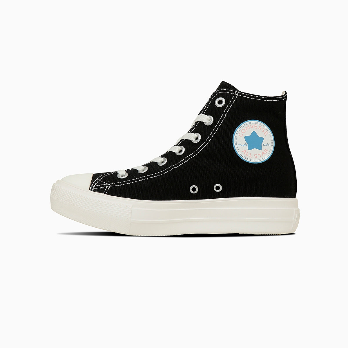 吉伊卡哇 CONVERSE×吉伊卡哇 ALL STAR LIGHT PLTS PT HI / CHIIKAWA BLACK [不能与其他商品同时购买]