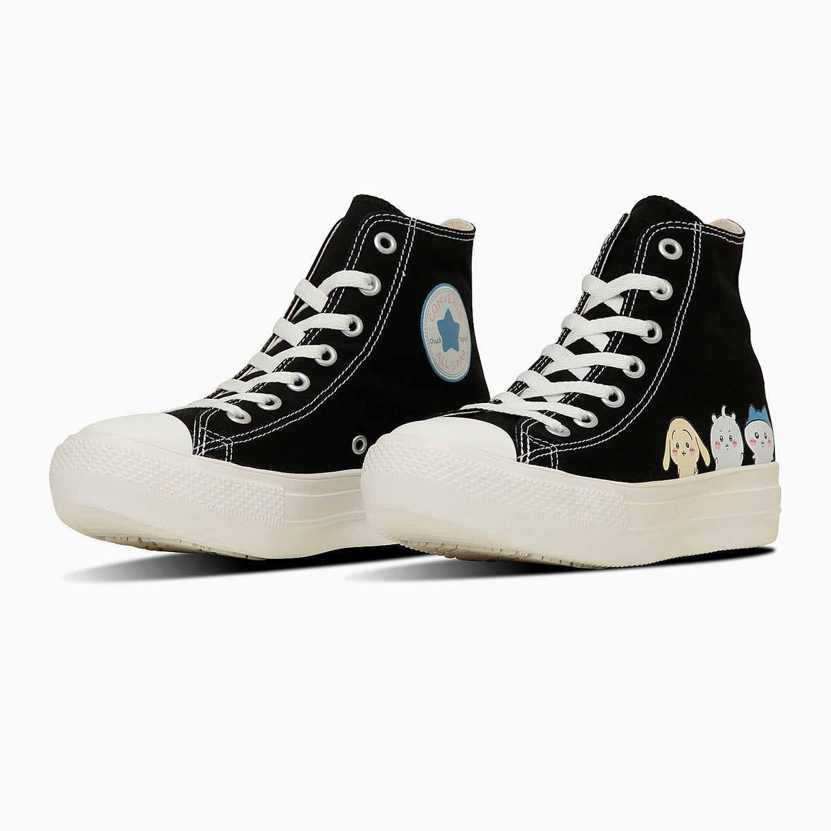 吉伊卡哇 CONVERSE×吉伊卡哇 ALL STAR LIGHT PLTS PT HI / CHIIKAWA BLACK [不能与其他商品同时购买]
