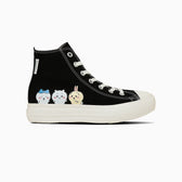 吉伊卡哇 CONVERSE×吉伊卡哇 ALL STAR LIGHT PLTS PT HI / CHIIKAWA BLACK [不能与其他商品同时购买]
