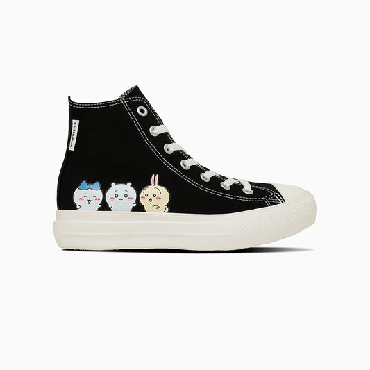 ちいかわ CONVERSE×ちいかわ ALL STAR LIGHT PLTS PT HI / CHIIKAWA BLACK【他の商品と同時購入不可】
