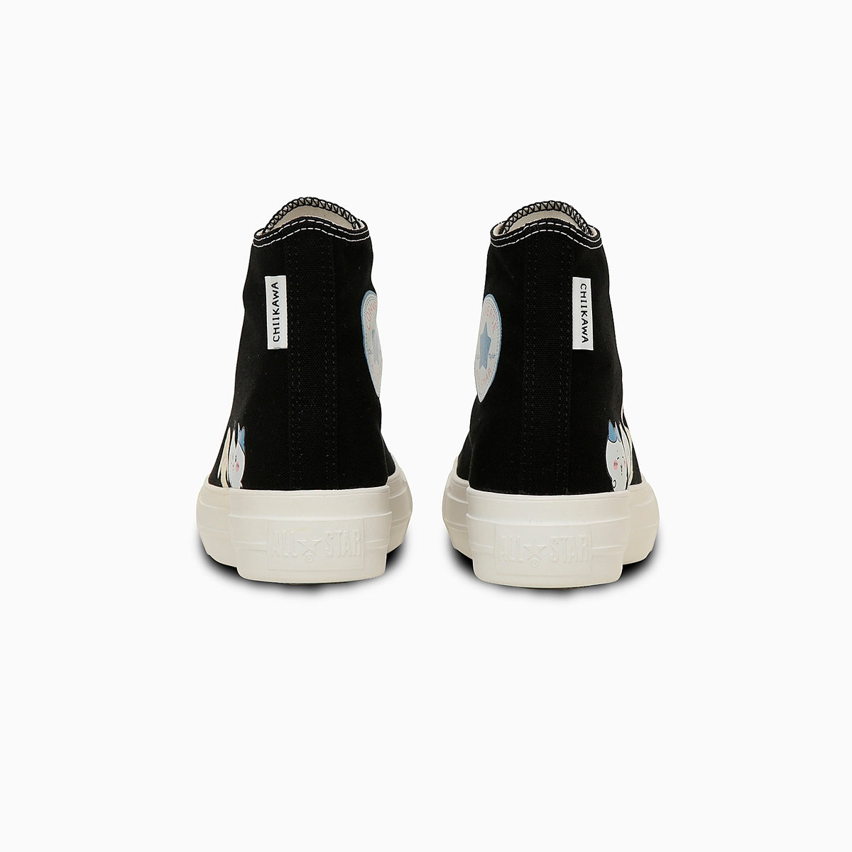 吉伊卡哇 CONVERSE×吉伊卡哇 ALL STAR LIGHT PLTS PT HI / CHIIKAWA BLACK [不能与其他商品同时购买]