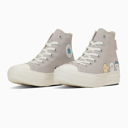 吉伊卡哇 CONVERSE×吉伊卡哇 ALL STAR LIGHT PLTS PT HI / CHIIKAWA LT GRAY [不能与其他商品同时购买]