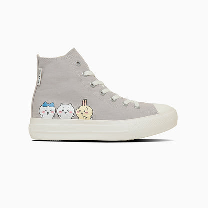 吉伊卡哇 CONVERSE×吉伊卡哇 ALL STAR LIGHT PLTS PT HI / CHIIKAWA LT GRAY [不能与其他商品同时购买]