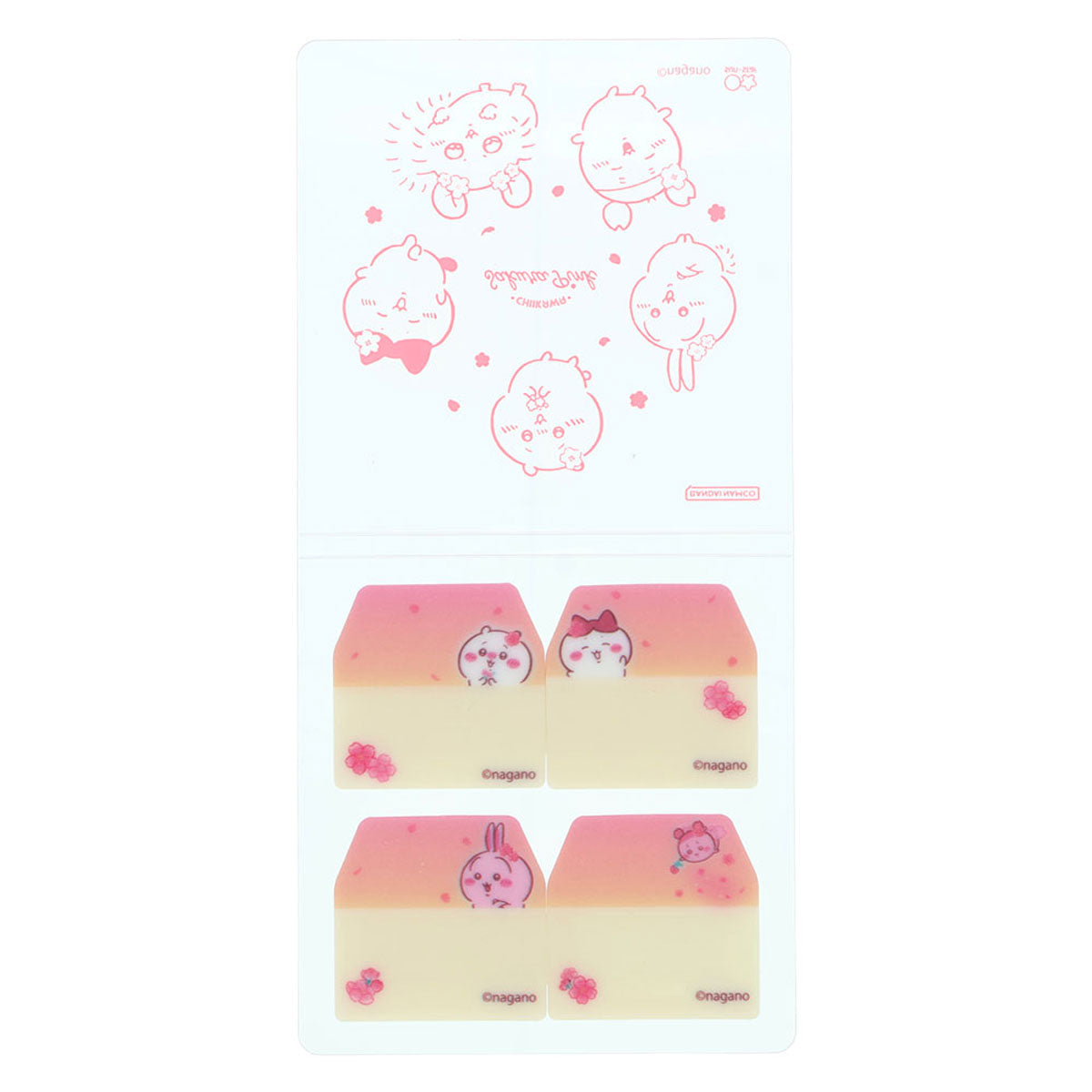 ちいかわ フィルムインデックス付箋（Sakura Pink・サクラ）