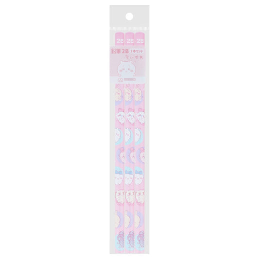 Chiikawa 2B Pencils (Friends) 3-Pack